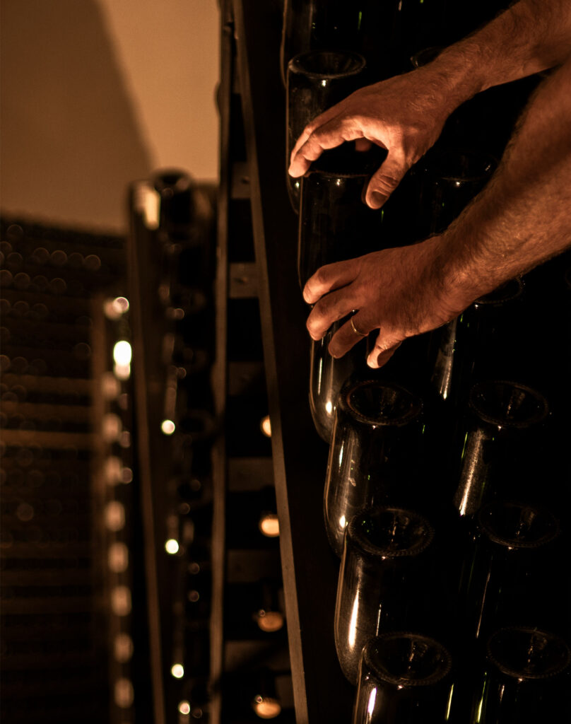remuage bottiglie donelasca